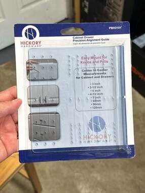 Hickory Hardware PBH3101 Cabinet Drawer Precision Alignment Guide